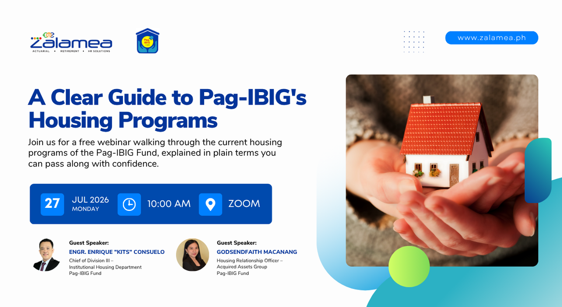 A Clear Guide to Pag-IBIG's Housing Programs webinar banner.